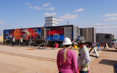 Electric Frac Turbine Mobile Behind the Meter Power