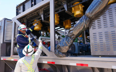 Electric Frac Mobile Nat Gas Powered Recip Engines