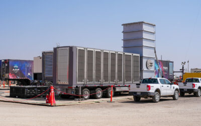 Electric Frac Turbine Mobile Behind the Meter Power